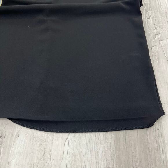 Lauren Ralph Lauren Black Sleeveless Halter Striped Star Artsy Long Flowy Dress - Picture 3 of 9